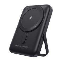 Choetech Choetech magnetni powerbank B743 10000mAh 20W PD s stojalom (črn)