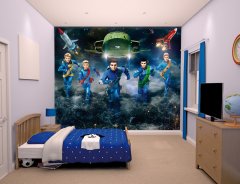 Walltastic Walltastic, Dekorativna foto ozadje 243 x 304cm Thunderbirds, 43732