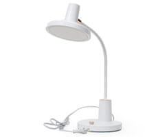 Platinet PDL089 namizna LED svetilka, upogljiva, 780 lumnov, 10W, 175cm kabel, IP20, bela