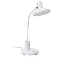 Platinet PDL089 namizna LED svetilka, upogljiva, 780 lumnov, 10W, 175cm kabel, IP20, bela