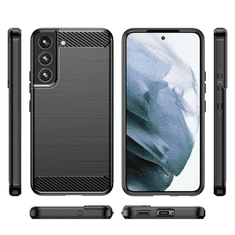 Havana Silikonski ovitek za Samsung Galaxy A36 - mat carbon črn