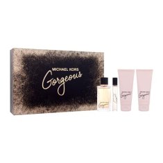 Michael Kors Gorgeous! Set parfumska voda 100 ml + parfumska voda 10 ml + losjon za telo 100 ml + gel za prhanje 100 ml za ženske