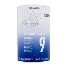 GOLDWELL Light Dimensions Oxycur Platin 9+ posvetljevalni prašek 500 g za ženske