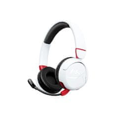 HyperX HP Cloud Mini/BT/Wireless/White-Red