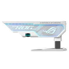 ASUS XH01 ROG Herculx nosilec za grafično kartico, višina 72-128mm, 3D ARGB, bel