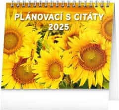 Presco Group Namizni koledar Sunflower, s citati 2025