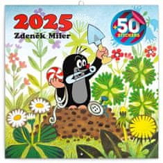 Notique Mrežni koledar Mole 2025, s 50 nalepkami