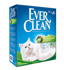 Ever Clean Extra Strong Scented pesek za mačja stranišča, odišavljen - 10 L