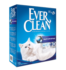 Ever Clean Multi-Crystals pesek za mačja stranišča, neodišavljen - 10 L