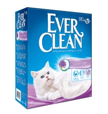 Ever Clean Lavender pesek za mačja stranišča, sivka - 10 L