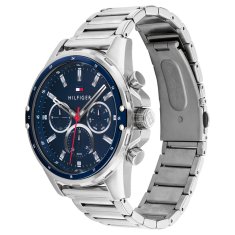 Tommy Hilfiger Moške analogne ure Beleldis srebrna Universal