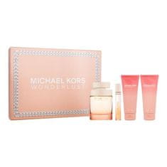 Michael Kors Wonderlust Set parfumska voda 100 ml + parfumska voda 10 ml + gel za prhanje 100 ml + losjon za telo 100 ml za ženske