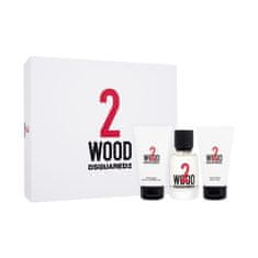 Dsquared² 2 Wood Set toaletna voda 50 ml + gel za prhanje 50 ml + gel za telo 50 ml unisex