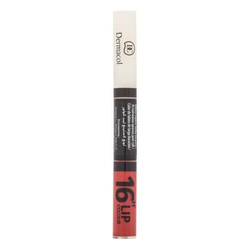 Dermacol 16H Lip Colour dvofazna šminka in glos za ustnice 2v1 7.1 ml