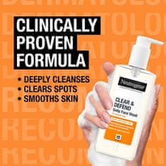 Neutrogena Čistilni gel Clear & Defend (Daily Face Wash) 200 ml