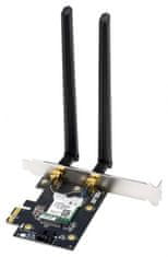 ASUS PCE-BE6500 Tri-Band mrežna kartica, BT 5.4, 6GHz, 160MHz, 4096-QAM, WPA3, PCIe (90IG09G0-MO0B00)