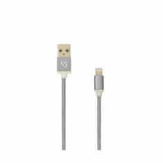 S-box 1.5m Kabel Apple USB/Lightning siv SBOX IPH7-GR