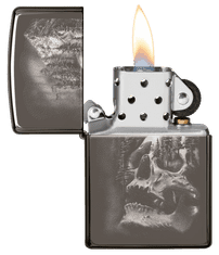 Zippo  vžigalnik 49141 Skull Mountain Black Ice