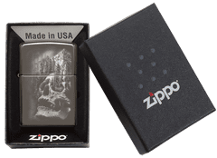 Zippo  vžigalnik 49141 Skull Mountain Black Ice