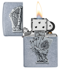 Zippo  vžigalnik 49536 Dead Man's Hand