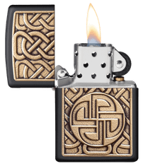 Zippo  vžigalnik 49538 Nordic Shield Knot Emblem