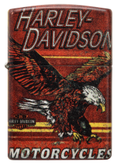 Zippo  vžigalnik 48602 Harley Davidson Colourful Eagle