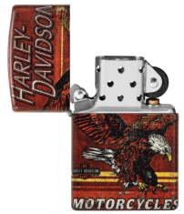 Zippo  vžigalnik 48602 Harley Davidson Colourful Eagle