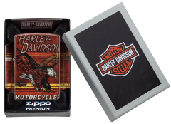 Zippo  vžigalnik 48602 Harley Davidson Colourful Eagle