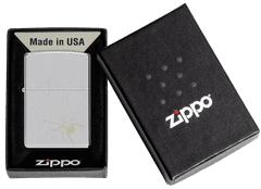 Zippo vžigalnik 48767 Spider Web High Polish Chrome