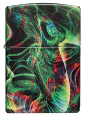 Zippo  vžigalnik 48774 Psychedelic Swirl Glow in the Dark