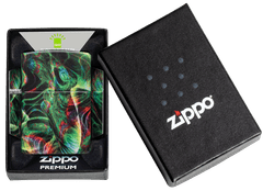 Zippo  vžigalnik 48774 Psychedelic Swirl Glow in the Dark