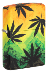 Zippo vžigalnik 49806 Rasta Cannabis