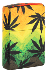 Zippo vžigalnik 49806 Rasta Cannabis