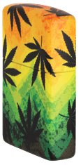 Zippo vžigalnik 49806 Rasta Cannabis