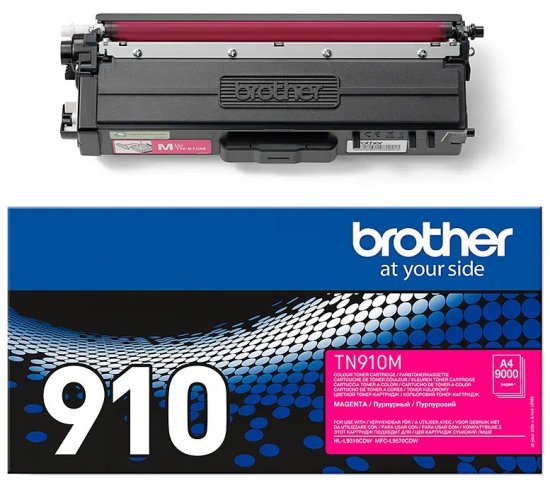 Brother TN-910M, toner magenta, 9 000 str.