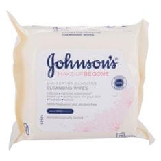 JOHNSON´S Face Care Extra Sensitive čistilni robčki za vse tipe kože 25 kos