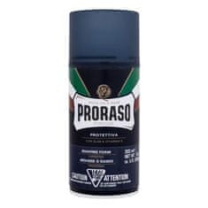 Proraso Blue Shaving Foam pena za britje z aloe vero in vitaminom e 300 ml za moške