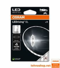 Osram ŽARNICA LED C5W (31 mm) LEDriving SL 12V 1,0W 6438DWP-1BL SV8.5-8 1BL