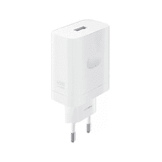 realme Realme hišni polnilec VCB4JAEH 220V adapter SuperVooc 45W USB-A (bulk) - bel