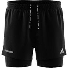 Adidas Hlače obutev za trening črna 170 - 175 cm/M Laufhose 2in1