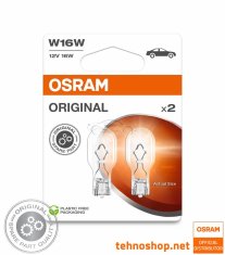 Osram ŽARNICA W16W 921-2BL ORIGINAL 12V W2.1X9.5d 2BL