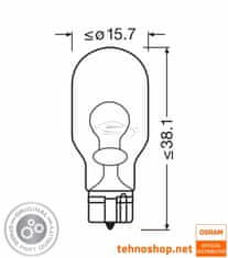 Osram ŽARNICA W16W 921-2BL ORIGINAL 12V W2.1X9.5d 2BL