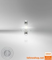 Osram ŽARNICA 10W 6411-2BL ORIGINAL 12V SV8.5-8 41mm 2BL