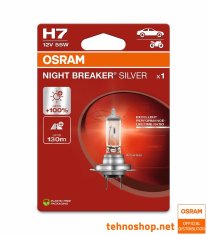 Osram ŽARNICA HALOGEN H7 64210NBS-1BL NIGHT BREAKER SILVER 55W PX26d 1BL