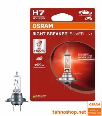 Osram ŽARNICA HALOGEN H7 64210NBS-1BL NIGHT BREAKER SILVER 55W PX26d 1BL