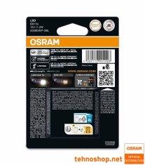 Osram ŽARNICA LED R10W LEDriving SL 12V 1,2W 5008DWP-2BL BA15s 2BL