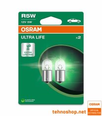 Osram ŽARNICA R5W 5007ULT-2BL ULTRALIFE 12V BA15s 2BL