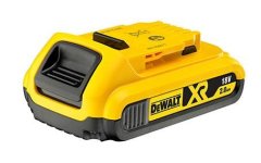 DeWalt DeWALT DCB183 18V XR Litij-ionska baterija, 2Ah, črna in rumena, združljiva z DeWalt orodji