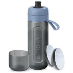 Brita Brita Active modra steklenica s filtrom, 600 ml, 2 filtra, primerna za šport, brez BPA