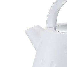 Eldom Kettle ELDOM C245 SB, 1.7 L, bele barve, brezžičen, 2000 W, avtomatsko izklop, zaščita pred pregrevanjem